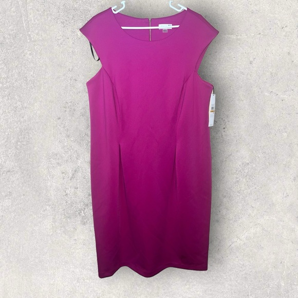 NWT Calvin Klein midi dress 16w - Picture 1 of 4